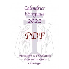 Calendrier liturgique 2022 PDF
